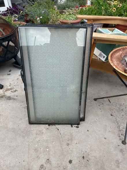 Photo of free 2 frosted glass for windows (L22 Crosby) #1