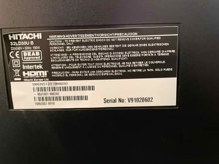 Photo of free 32 inch TV (Halesowen B63) #2