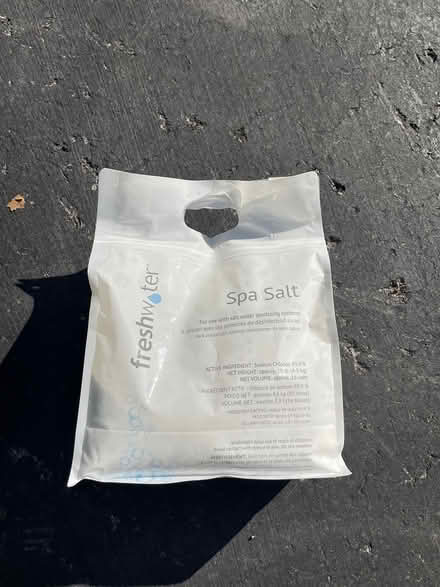 Photo of free Bag of Salt for hot tub/unopened (Orinda) #1