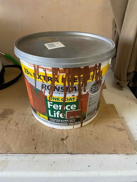 Photo of free Fence preservative (Croydon) #1