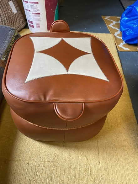 Photo of free Small 70’s retro footstool (Upper Largo KY8) #1
