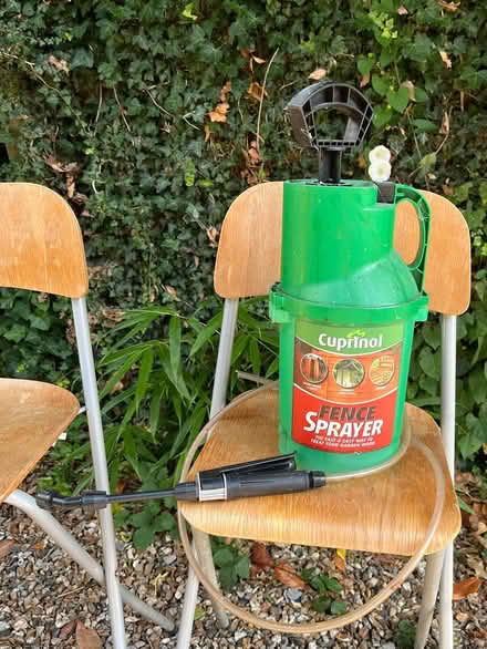 Photo of free Fence spraying container (Westcott) #1