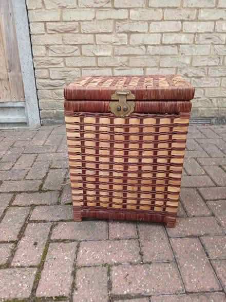 Photo of free Rattan Storage Basket (Goldington MK41) #1