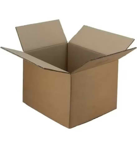 Photo of Cardboard boxes near Camden (Lansdowne Terrace WC1N) #1