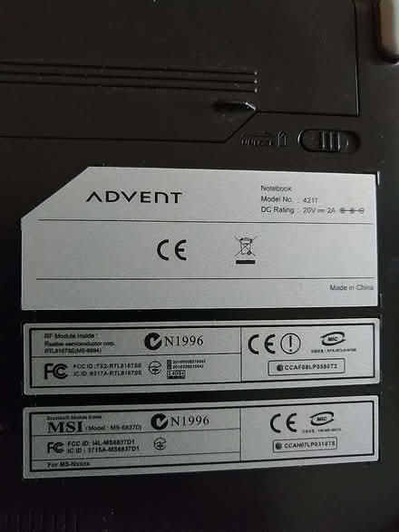 Photo of free Advent laptop (Stafford ST16) #1