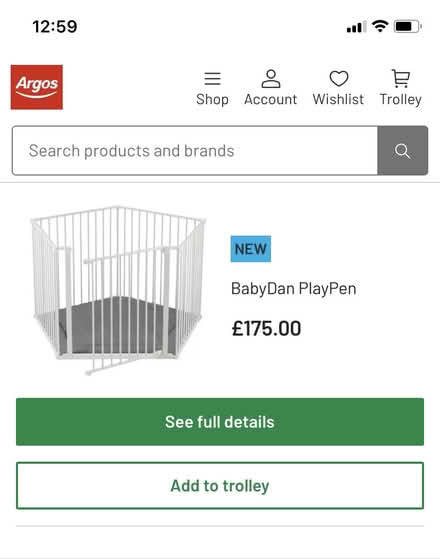 Photo of free Playpen (W1H) #3