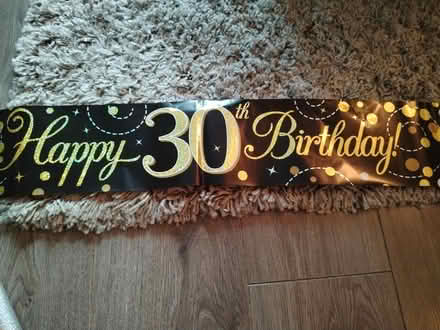 Photo of free 30th birthday banners (Longeaton) #2