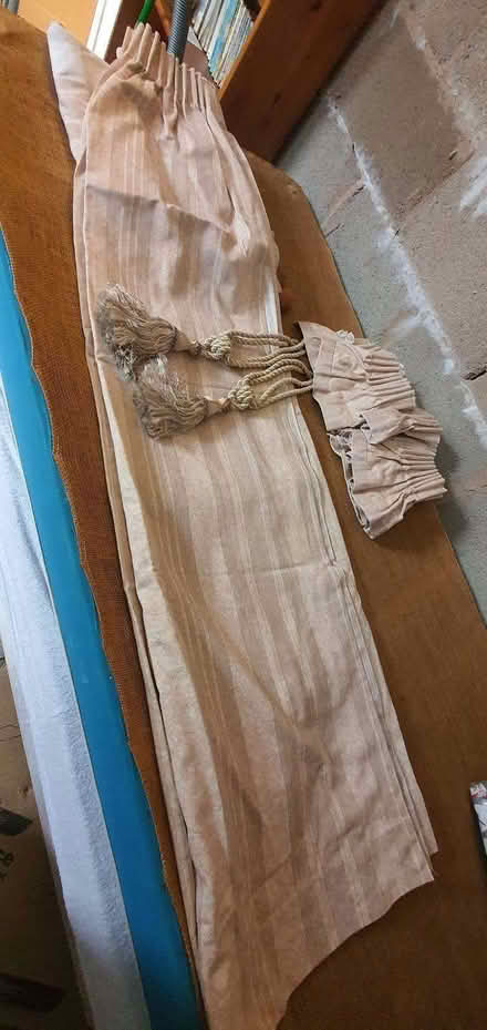 Photo of free Neutral colour, lined curtains for bay window. (Bolton le Sands LA5) #1