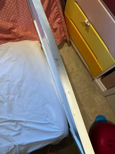 Photo of free White cot/toddler bed (Westbury BA13) #4