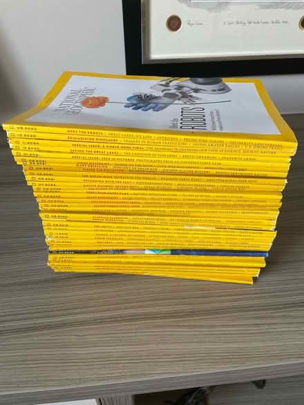 Photo of free National geographic magazines (Gilmorton Leicestershire LE17) #1
