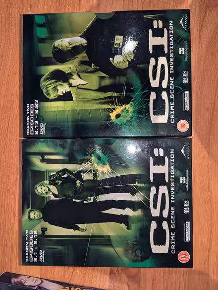 Photo of free CSI Season 2 DVD (Old Town SG1) #1