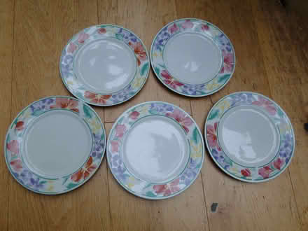 Photo of free Five large teaplates (Earls Barton NN6) #1