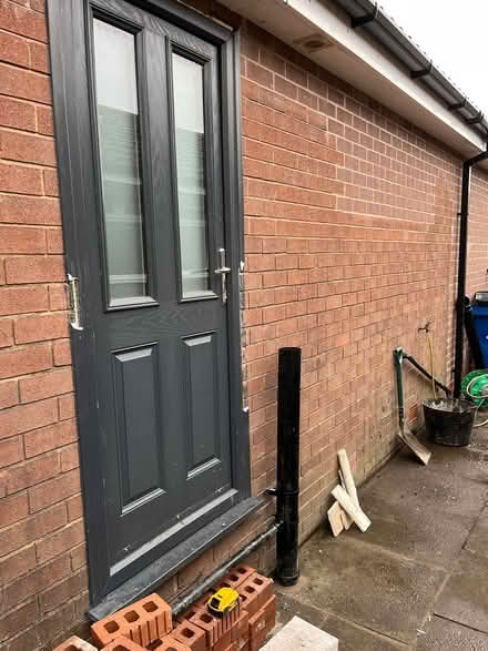 Photo of free Grey compost door (Bolton) #1