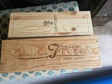 Photo of free Wooden wine boxes (Norham Manor OX2) #1