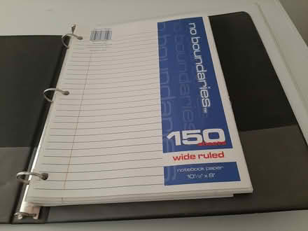 Photo of free School binders (F. Hills - 12/Orchard Lake) #1