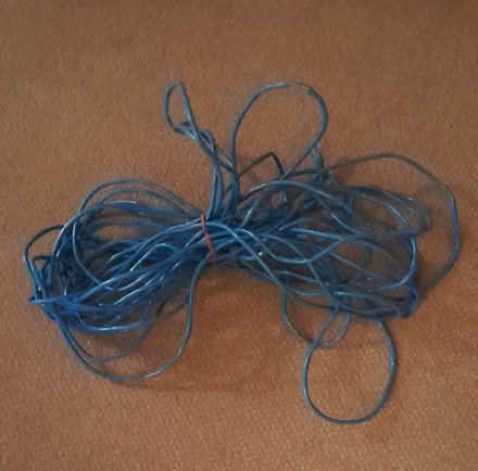 Photo of free Ethernet LAN cable blue 10mtres (CT12) #1