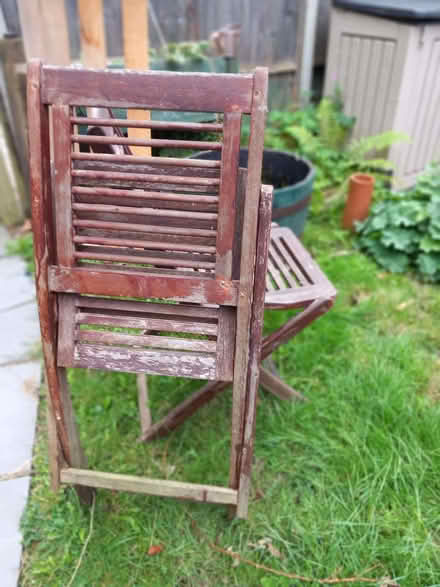 Photo of free 2 chairs (Pembury TN2) #2