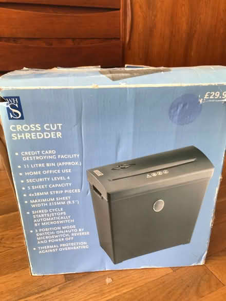 Photo of free Paper Shredder (Bramber BN44) #2