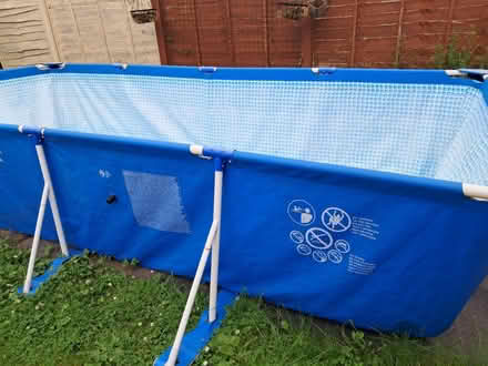 Photo of free Intex swimming pool + accessories (Great Sutton, Ellesmere Port) #1