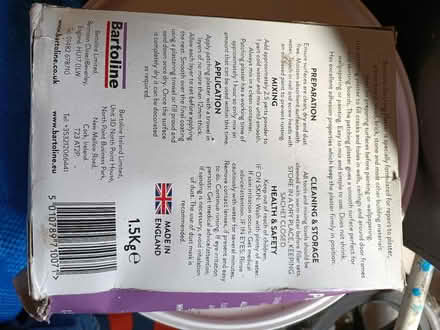 Photo of free Unopened pack of patching plaster (Shirley CR0) #2