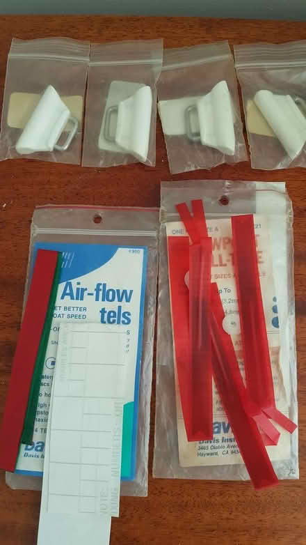 Photo of free Sail slugs, air flow tell tales (Red Bank) #1