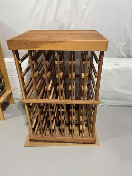Photo of free Wooden Wine rack (Pittstown) #1