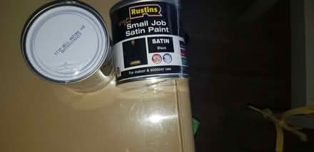 Photo of free Rustins black matt paint (Emsworth PO10) #1