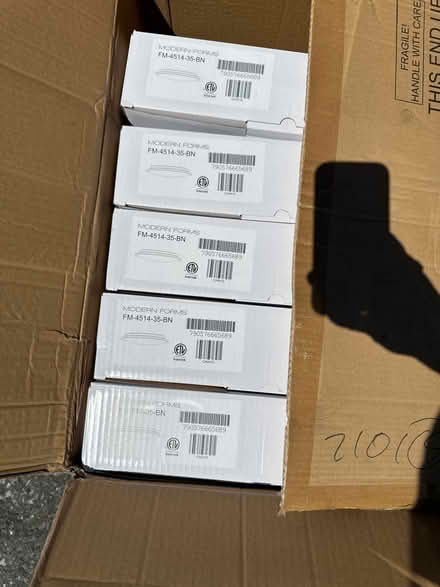 Photo of free 5 new surface mounted lights (Belmont) #1