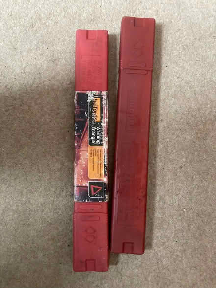 Photo of free Warning triangles for car (two) (Nether Edge S7) #1