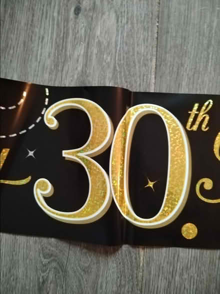 Photo of free 30th birthday banners (Longeaton) #4
