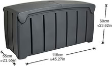 Photo of free garden storeage box (Brighton Hill Basingstoke) #2