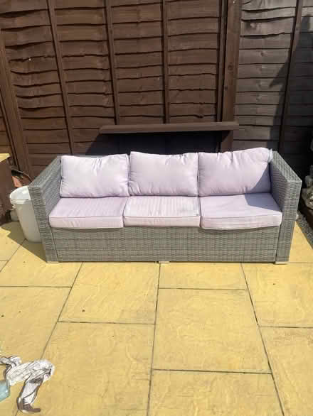 Photo of free Garden sofa (Droiwich WR9) #1