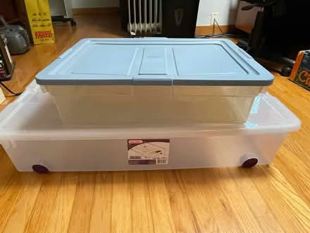 Photo of free 2 Large Storage Boxes (Serra Park) #1