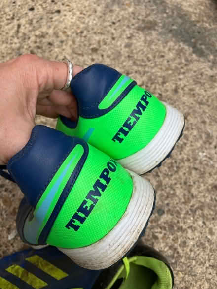 Photo of free Nike Tiempo AstroTurf boots UK4 (NR4) #1