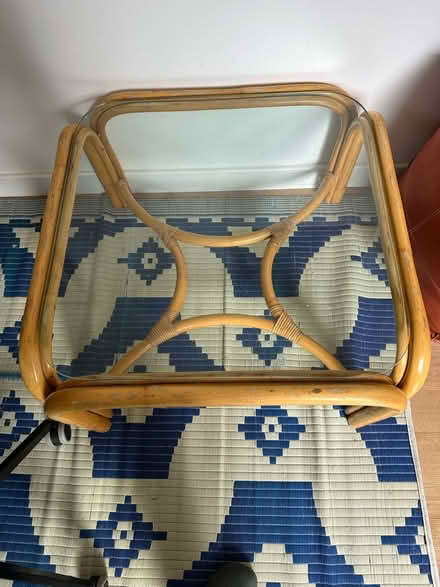 Photo of free Bamboo & Glass coffee table (Hurstpierpoint BN6 9TA) #3