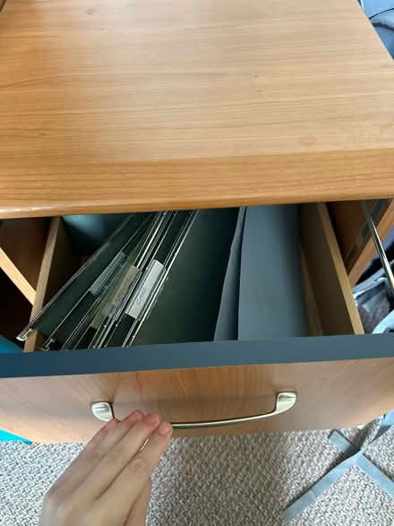 Photo of free Two drawer filing cabinet (Woodseats S8) #2