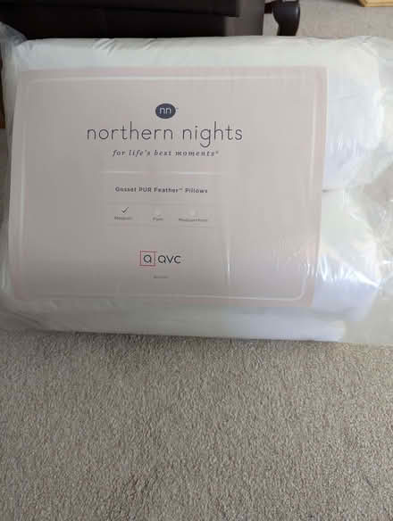 Photo of free 2 Feather Pillows (West Worthing BN11) #1