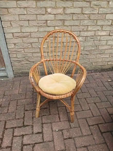 Photo of free Cane Chair (Goldington MK41) #1