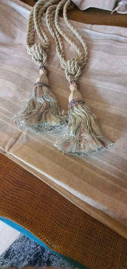 Photo of free Neutral colour, lined curtains for bay window. (Bolton le Sands LA5) #2