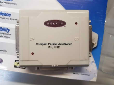 Photo of free BELKIN 2-Port Parallel AutoSwitch (Edmonton N9) #2
