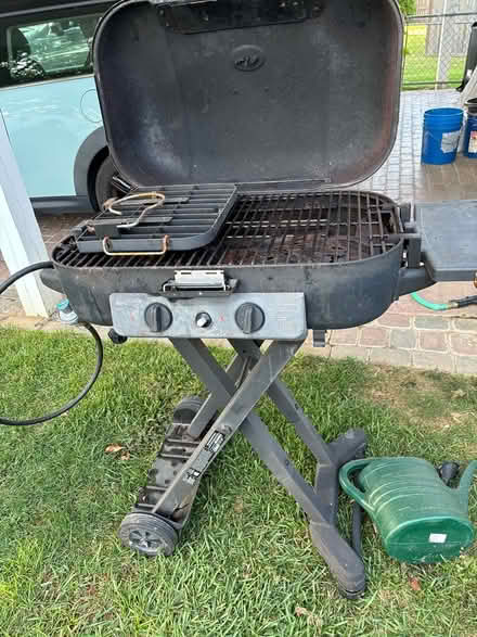Photo of free Wood, grill and card table (Havre de Grace) #4
