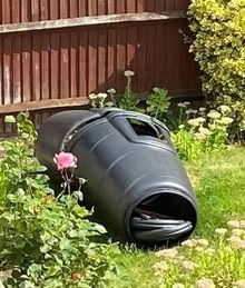 Photo of free Black 'dalek' shaped compost bins (Far Bletchley MK3) #1