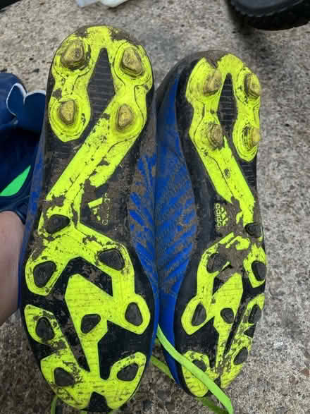 Photo of free Adidas football boots UK5.5 (NR4) #2