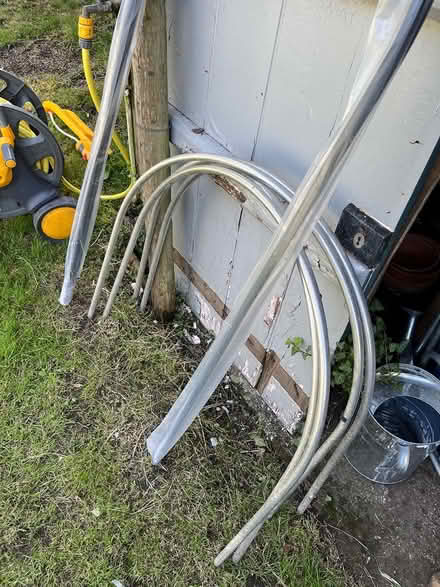 Photo of free 4 cloche supports (Musbury) #1