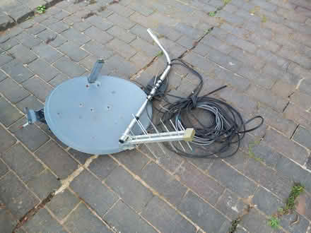 Photo of free Satalite dish, ariel and cable (Blunham) #1