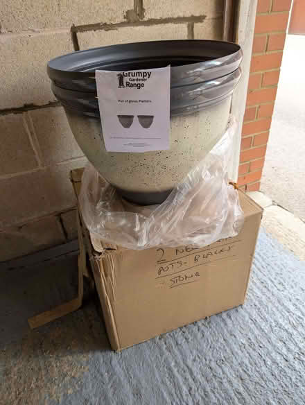 Photo of free 2 Plant Containers (West Worthing BN11) #1