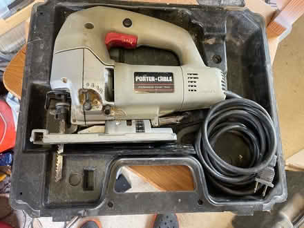 Photo of free 110v Porter & Cable Jigsaw (Winterbourne Monkton SN4) #1