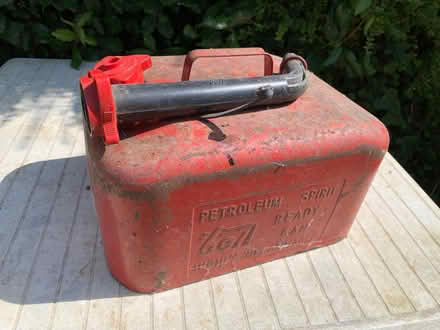 Photo of free 10 Litre metal petrol can. (Middleton on Sea PO22) #1