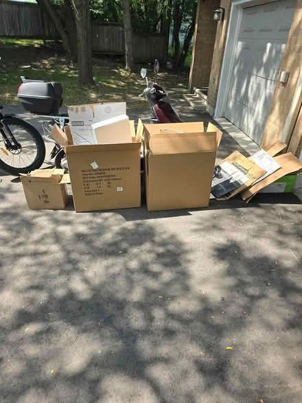 Photo of free Cardboard and boxes (Overbrook) #1