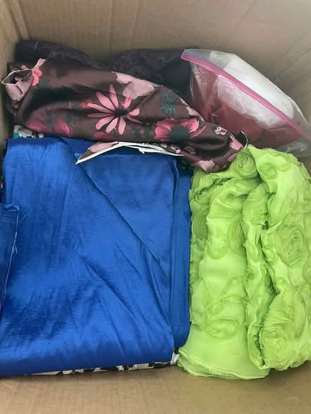 Photo of free Box of good long fabric (Canton) #1